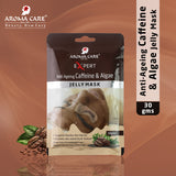 'Anti-Ageing Caffeine & Algae Jelly Peel-Off Mask 30gm | Firming & Rejuvenating Face Mask with Caffeine & Algae Extracts'