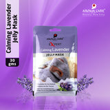 'Calming Lavender Jelly Peel-Off Mask 30gm | Soothing & Relaxing Face Mask with Natural Lavender Extract for Stress Relief'