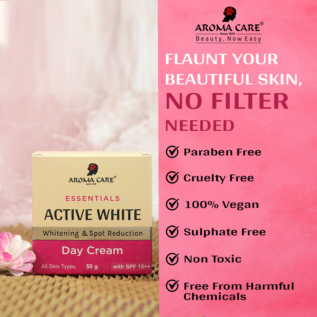 Essentials Active White Whitening and Spot Reduction Day Cream