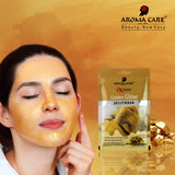 'Golden Glow Jelly Peel-Off Mask 30gm | Skin Brightening & Radiance Boosting Face Mask with Natural Gold Extract'