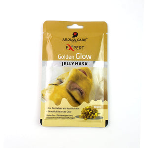 'Golden Glow Jelly Peel-Off Mask 30gm | Skin Brightening & Radiance Boosting Face Mask with Natural Gold Extract'