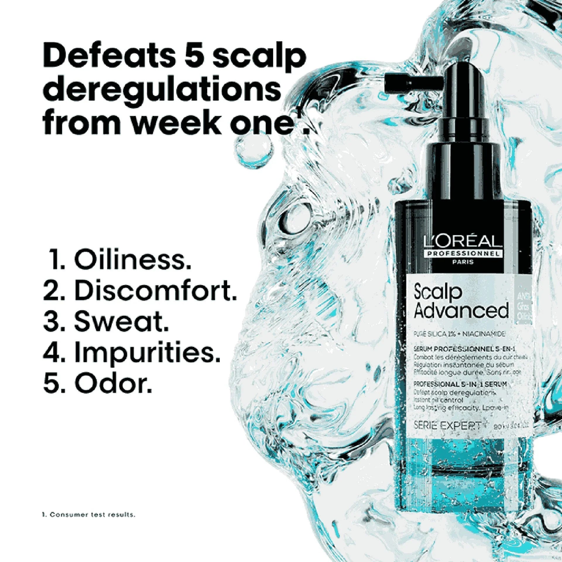 L'Oreal Professionnel Serie Expert Scalp Advanced Professional 5-in-1 Serum 90ml