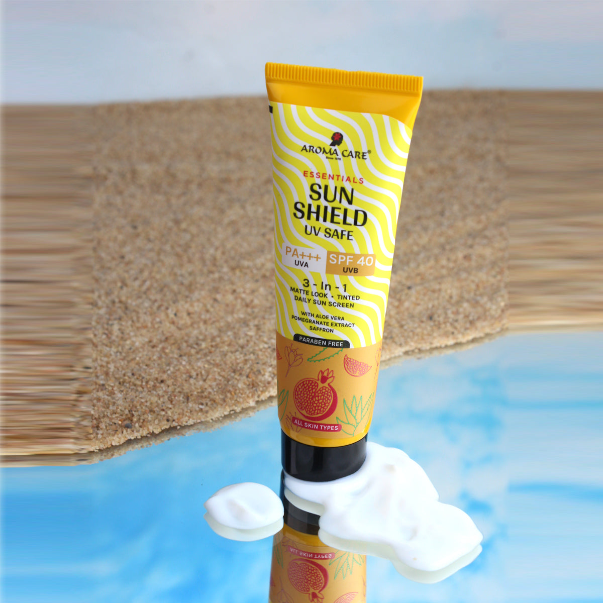 Essential Sun Shield  UV Safe SPF 40 | 3-IN-1 Sunscreen