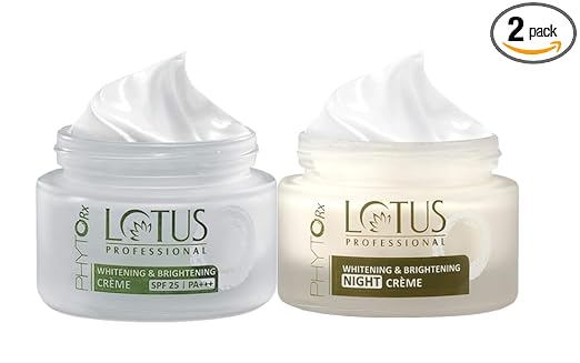 Lotus Professional Whitening & Brightening Day Cream_50g + Night Cream_50g (Set of 2)