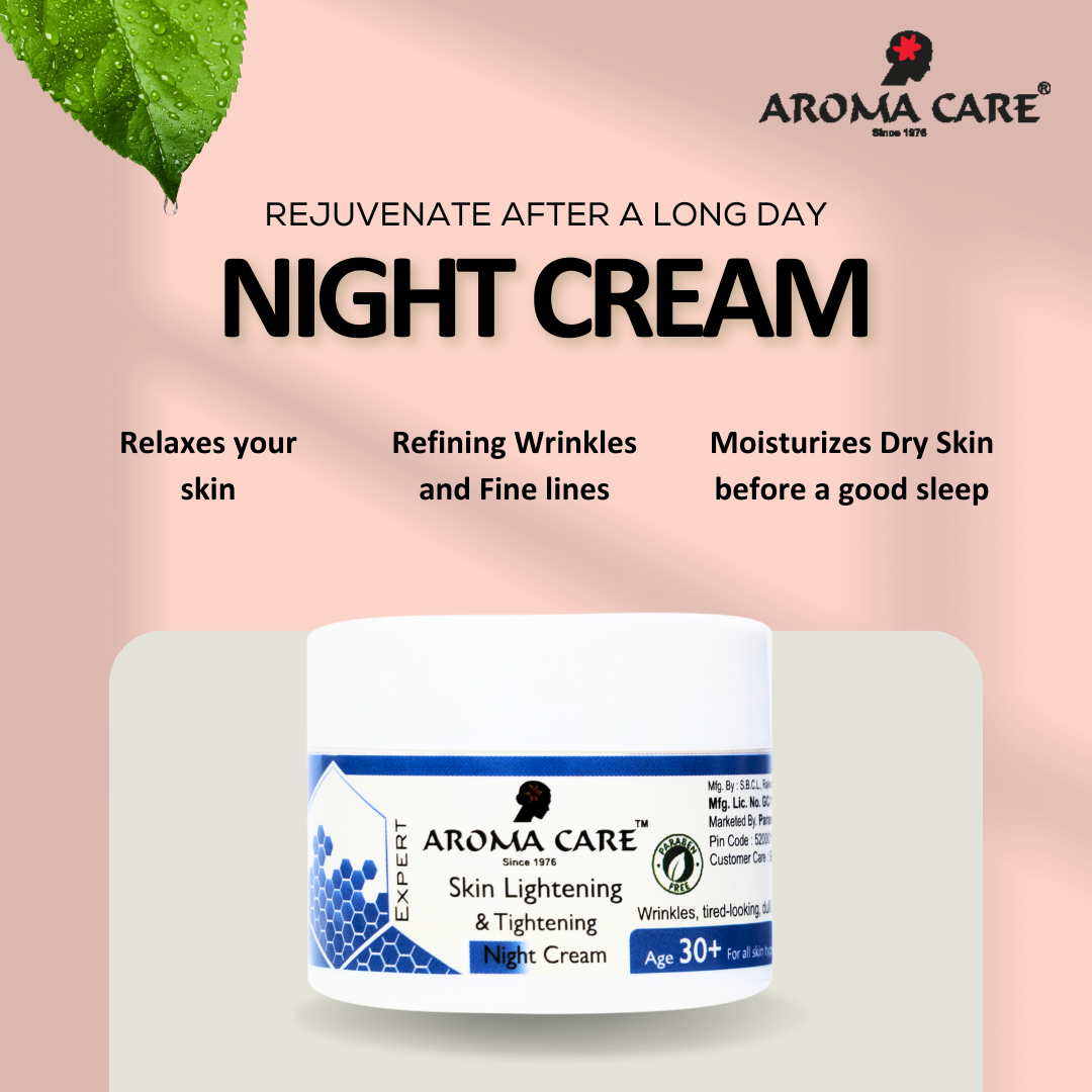 Essentials SKIN LIGHTENING & TIGHTENING NIGHT CREAM 30+ (50g)