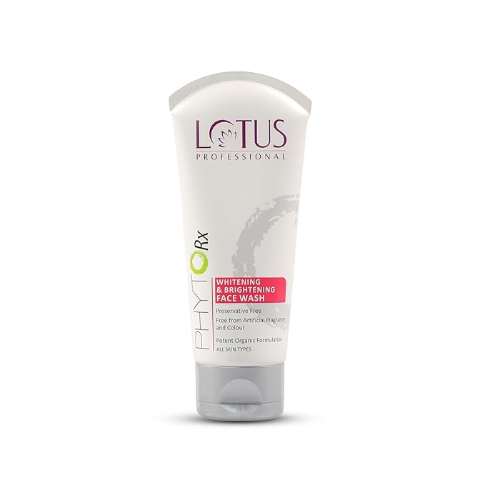 LOTUS PROFESSIONAL PHYTORX WHITENING & BRIGHENING PRESERVATIVE FREE FACE WASH