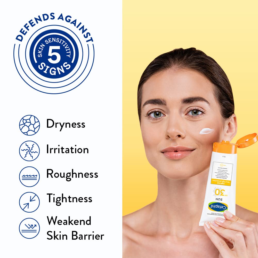 Cetaphil Combination Skin Sun Spf 30 Sunscreen, Very High Protection Light Gel, Water Resistant, 100 Ml