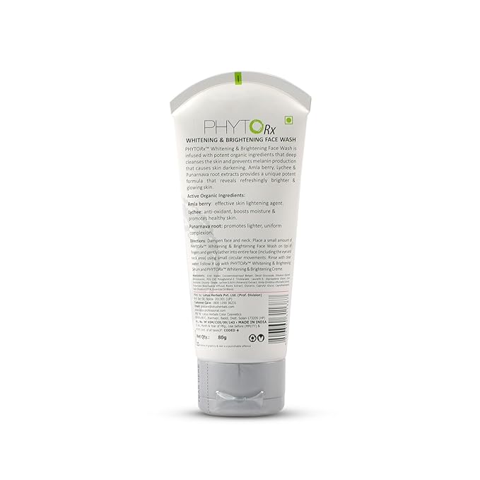 LOTUS PROFESSIONAL PHYTORX WHITENING & BRIGHENING PRESERVATIVE FREE FACE WASH