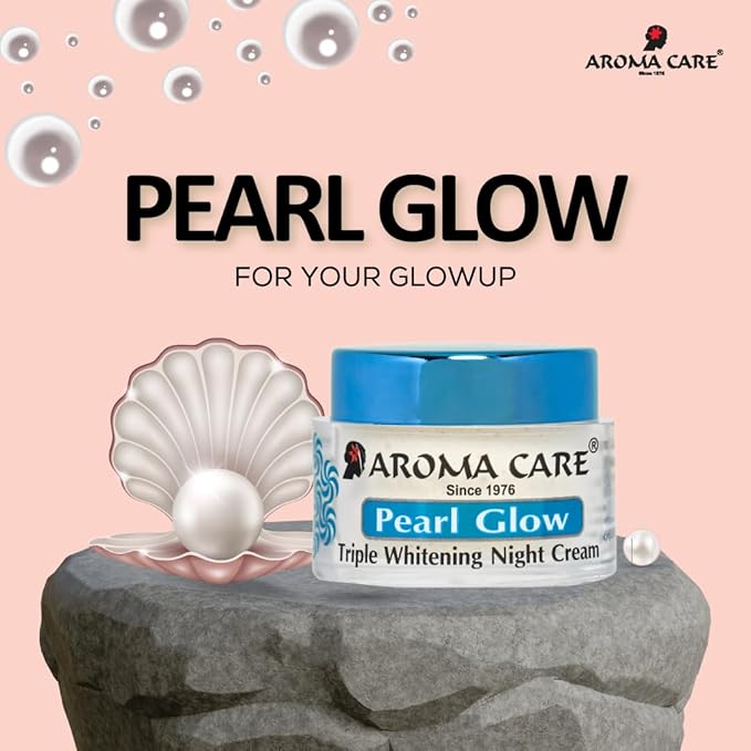 Aromacare Pearl Glow Night Cream I Pearlglow Night Cream