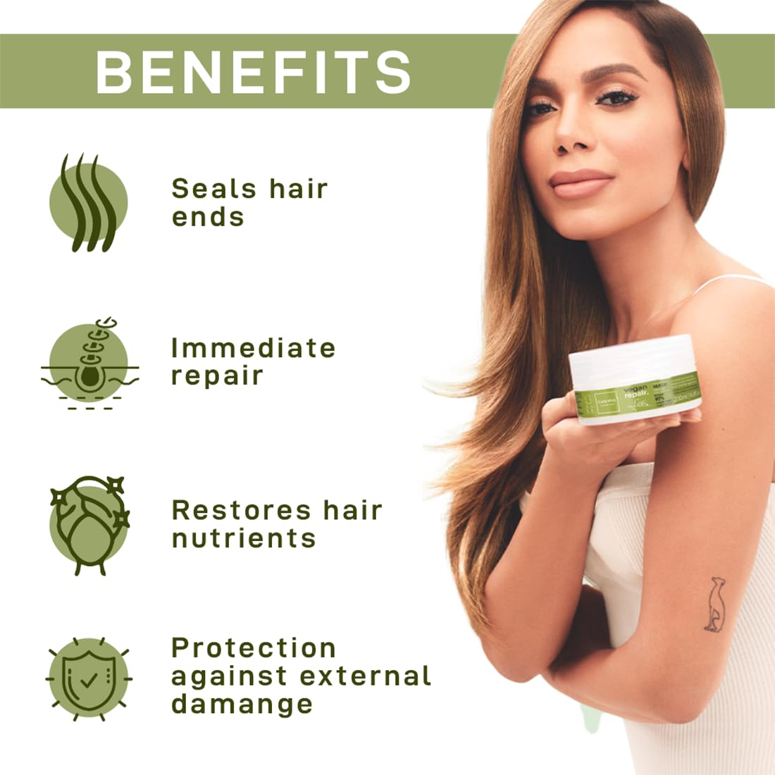 Cadiveu Vegan Repair Hair Mask (200ml)
