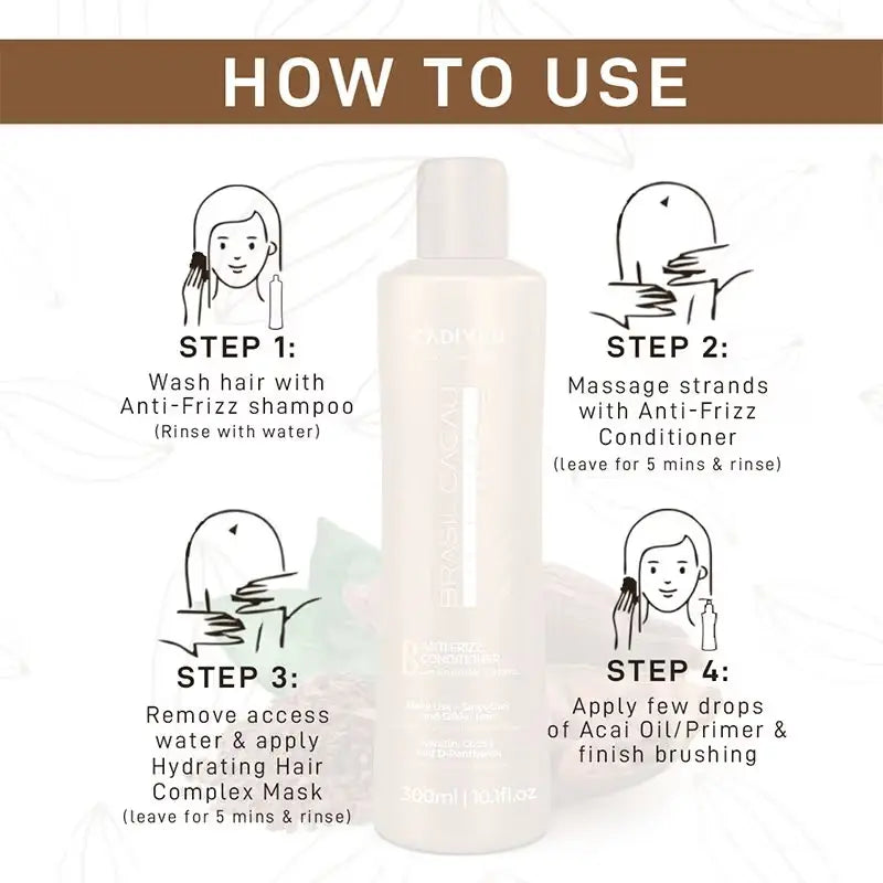 Cadiveu Professional Brasil Cacau Anti Frizz Conditioner 300 ml
