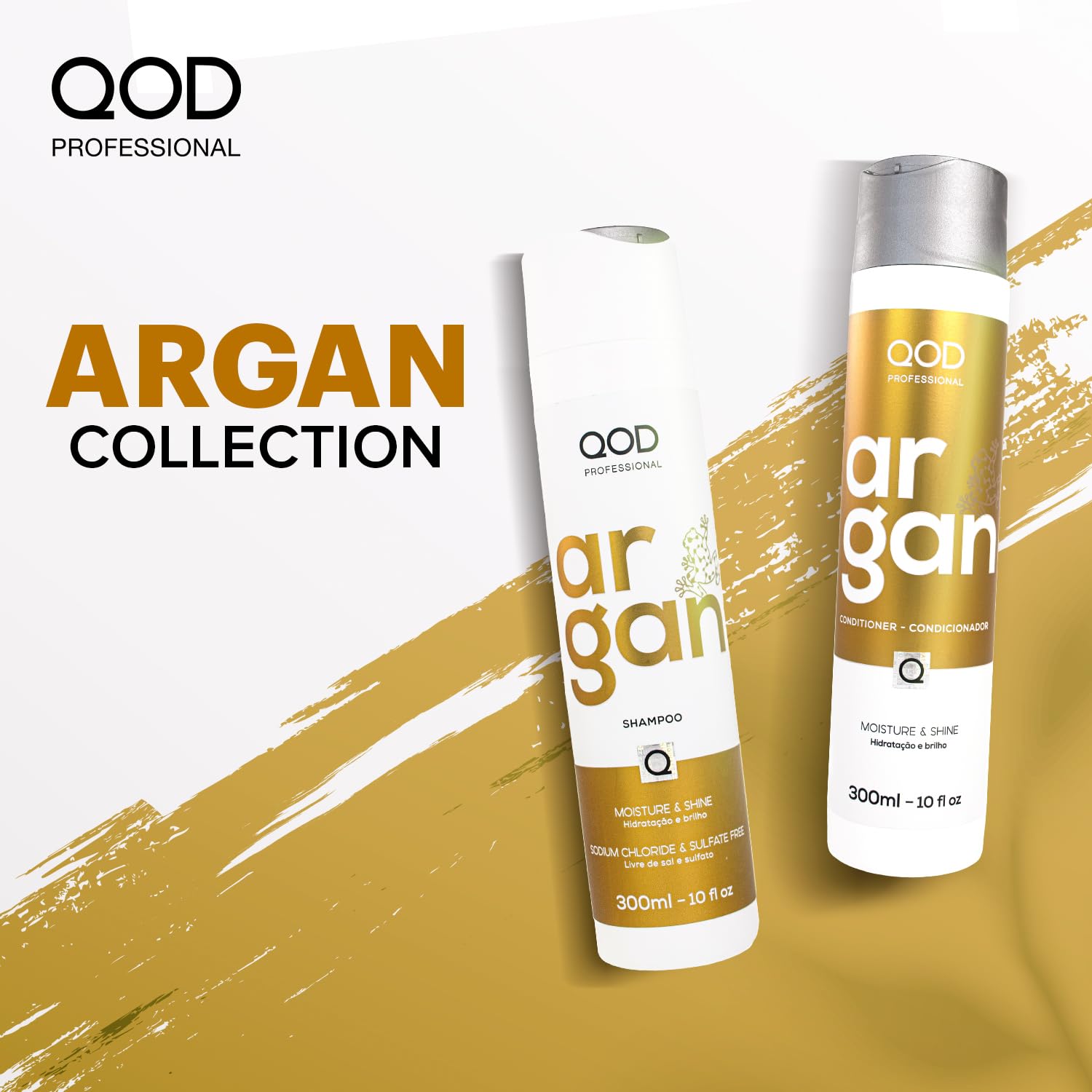QOD Professional Argan Shampoo & Conditioner