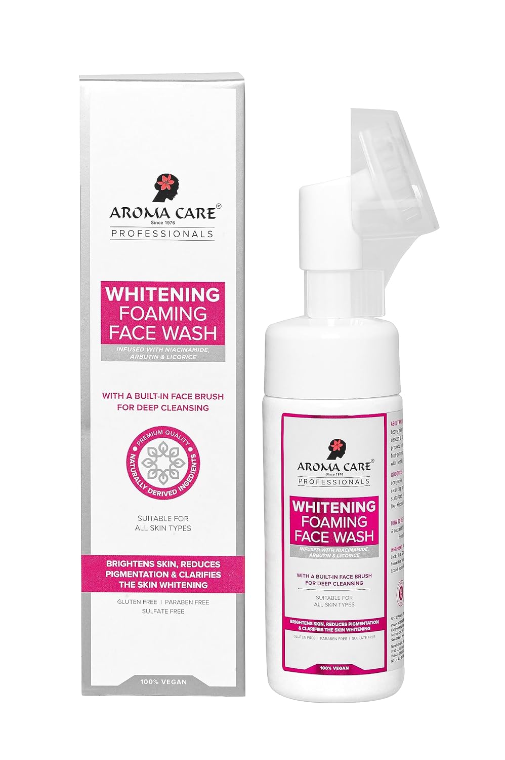 Professional Whitening Foaming Face Wash