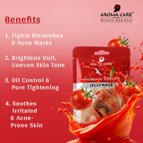 'Anti-Blemish Tomato Jelly Peel-Off Mask 30gm | Blemish Removal & Skin Clearing Face Mask with Natural Tomato Extract'
