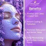 'Calming Lavender Jelly Peel-Off Mask 30gm | Soothing & Relaxing Face Mask with Natural Lavender Extract for Stress Relief'
