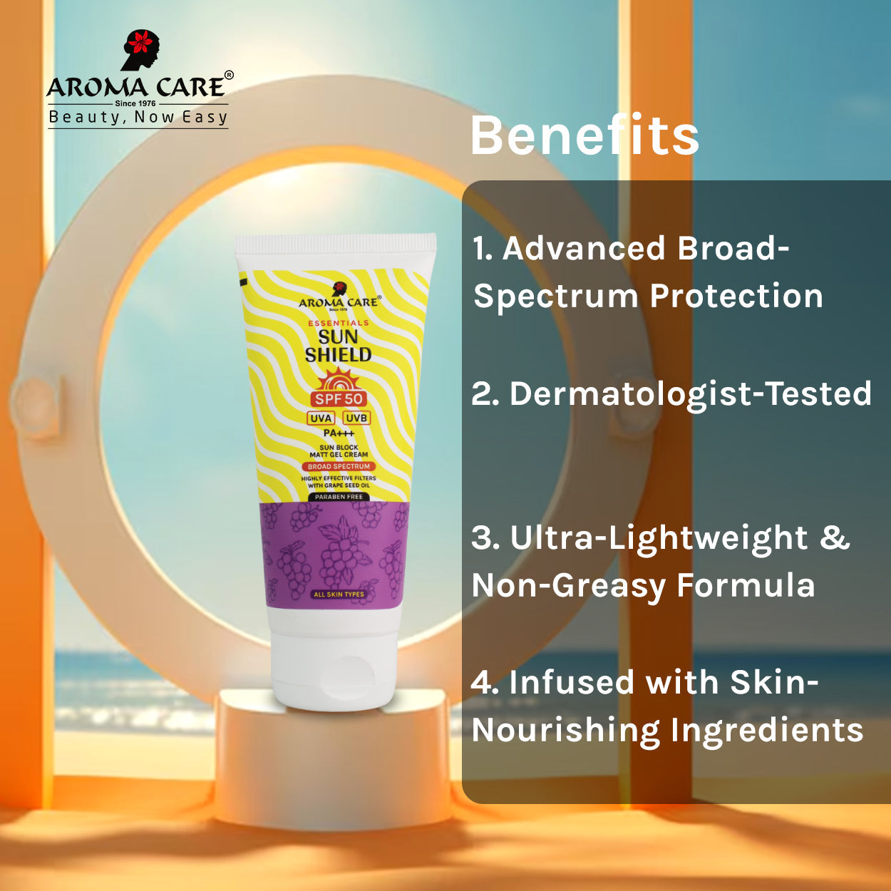 Essential Sun Shield SPF 50 MATT GEL CREAM