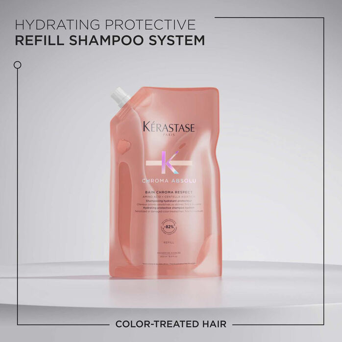 Kerastase Chroma Absolu - Bain Chroma Respect Shampoo 500ml Refill