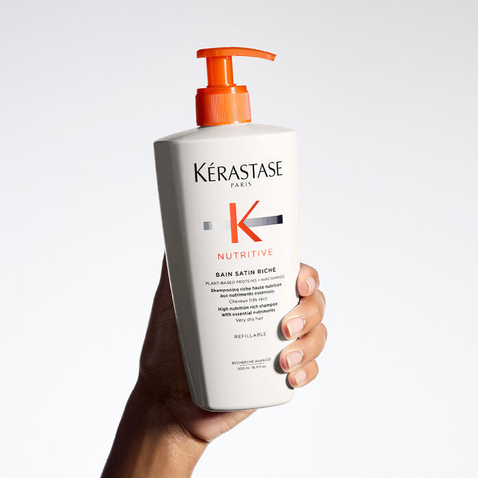 Kerastase Nutritive Bain Satin Riche, For Very Dry Hair, Gives 72Hr Hydration 500ml