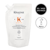 Kerastase Nutritive Bain Satin Riche, For Very Dry Hair, Gives 72Hr Hydration 500ml Refill