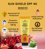 Essential Sun Shield  UV Safe SPF 40 | 3-IN-1 Sunscreen