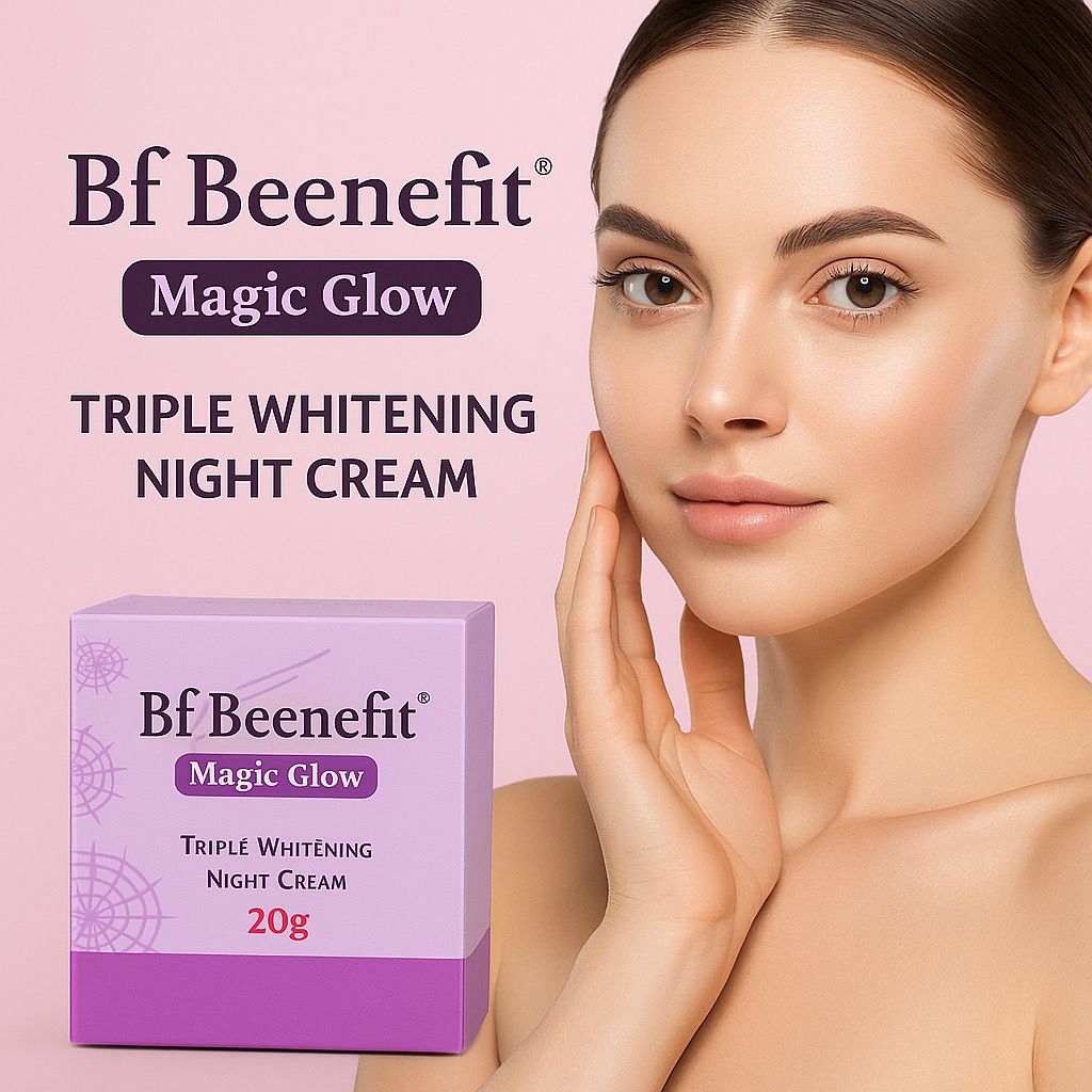 Bf beenefit magic glow tripple whitening night cream
