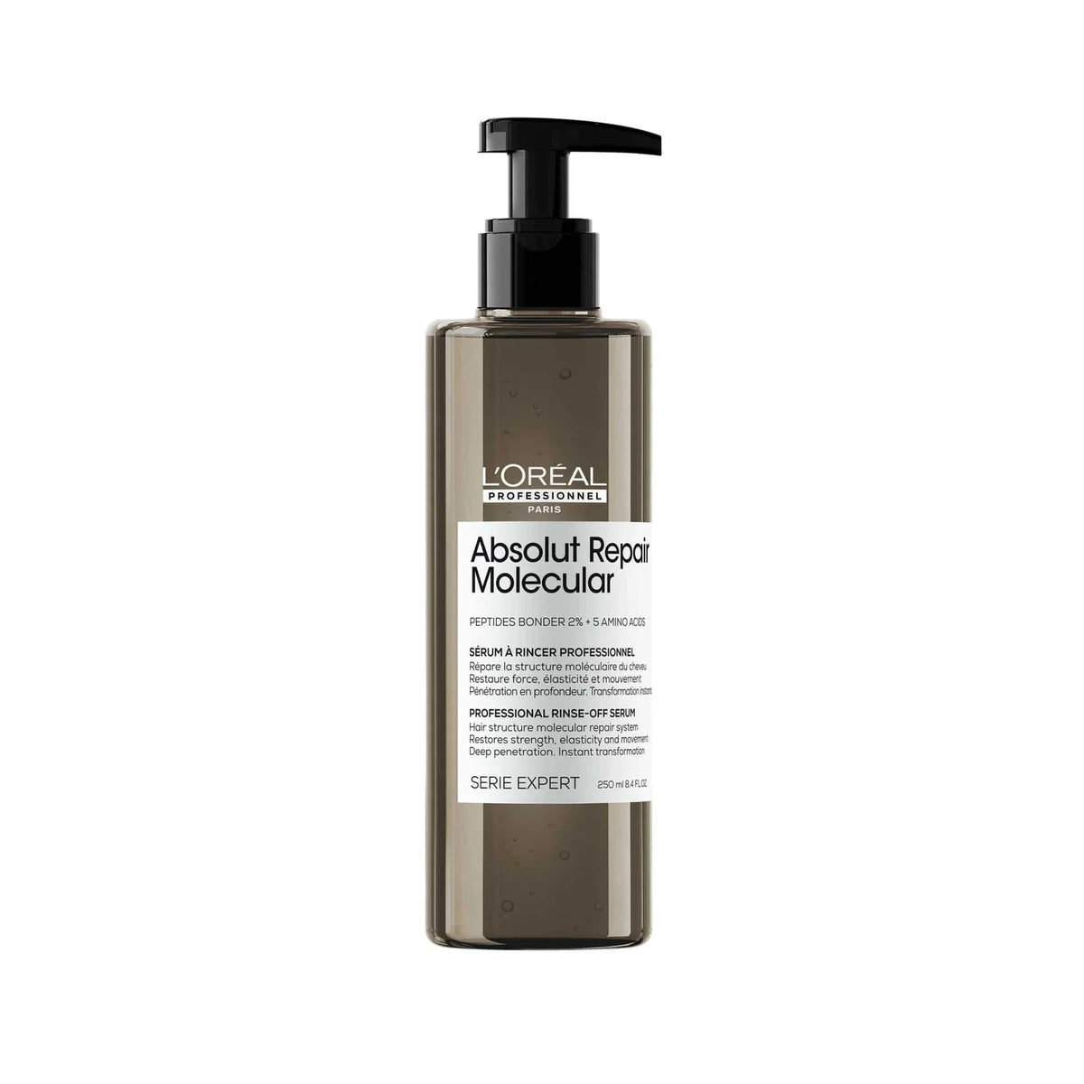 L'Oreal Absolut Repair Molecular Rinse-off Serum For Damaged Hair 250ml