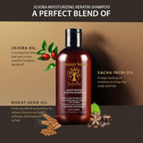 Amazon Series - Jojoba Moisturizing Keratin Shampoo 250ml