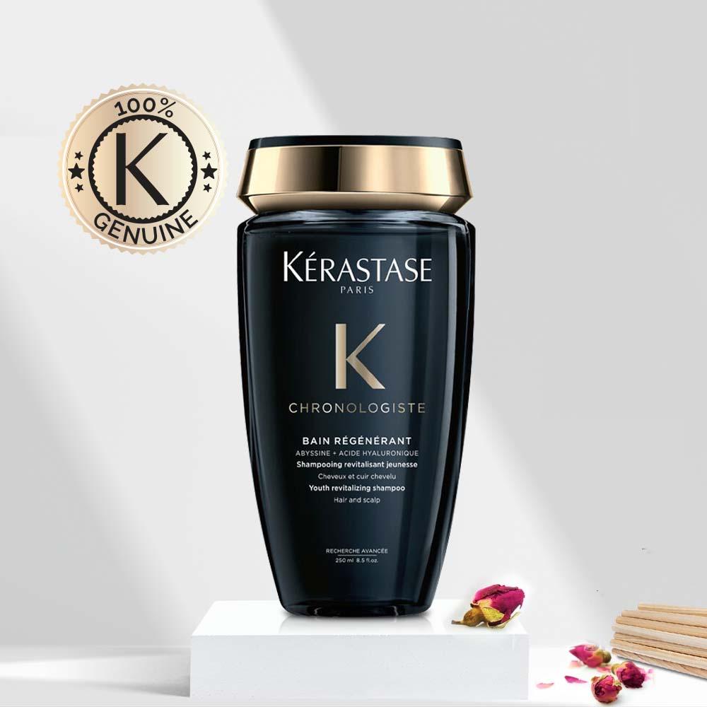 Kerastase Chronologiste - Bain Regenerant Shampoo, For Ageing Hair | Get Stronger Hair (250ml)