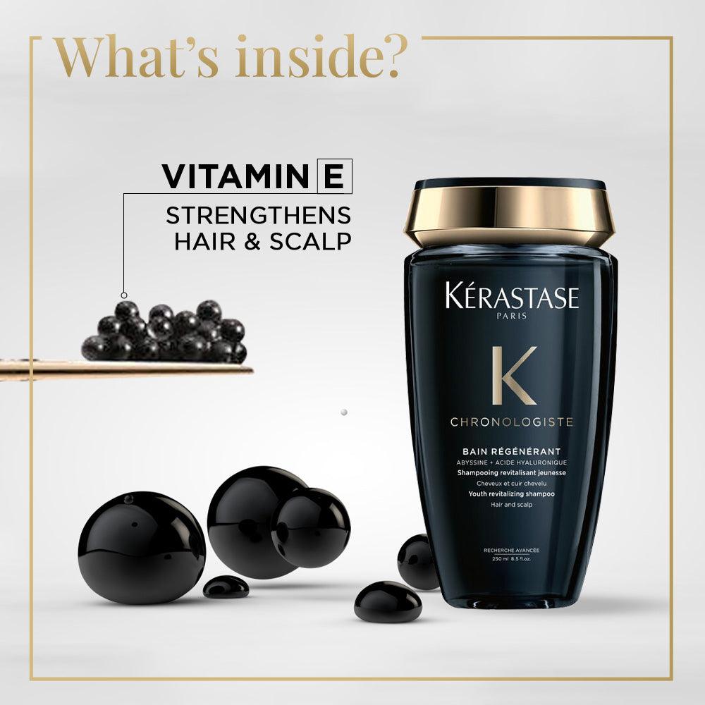 Kerastase Chronologiste - Bain Regenerant Shampoo, For Ageing Hair | Get Stronger Hair (250ml)