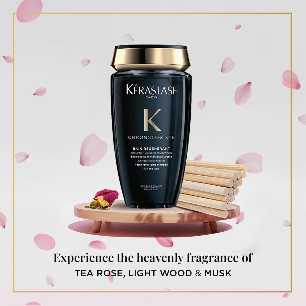 Kerastase Chronologiste - Bain Regenerant Shampoo, For Ageing Hair | Get Stronger Hair (250ml)