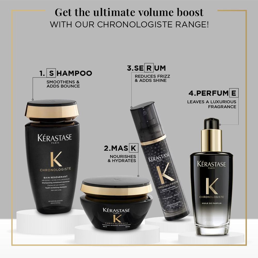 Kerastase Chronologiste - Bain Regenerant Shampoo, For Ageing Hair | Get Stronger Hair (250ml)