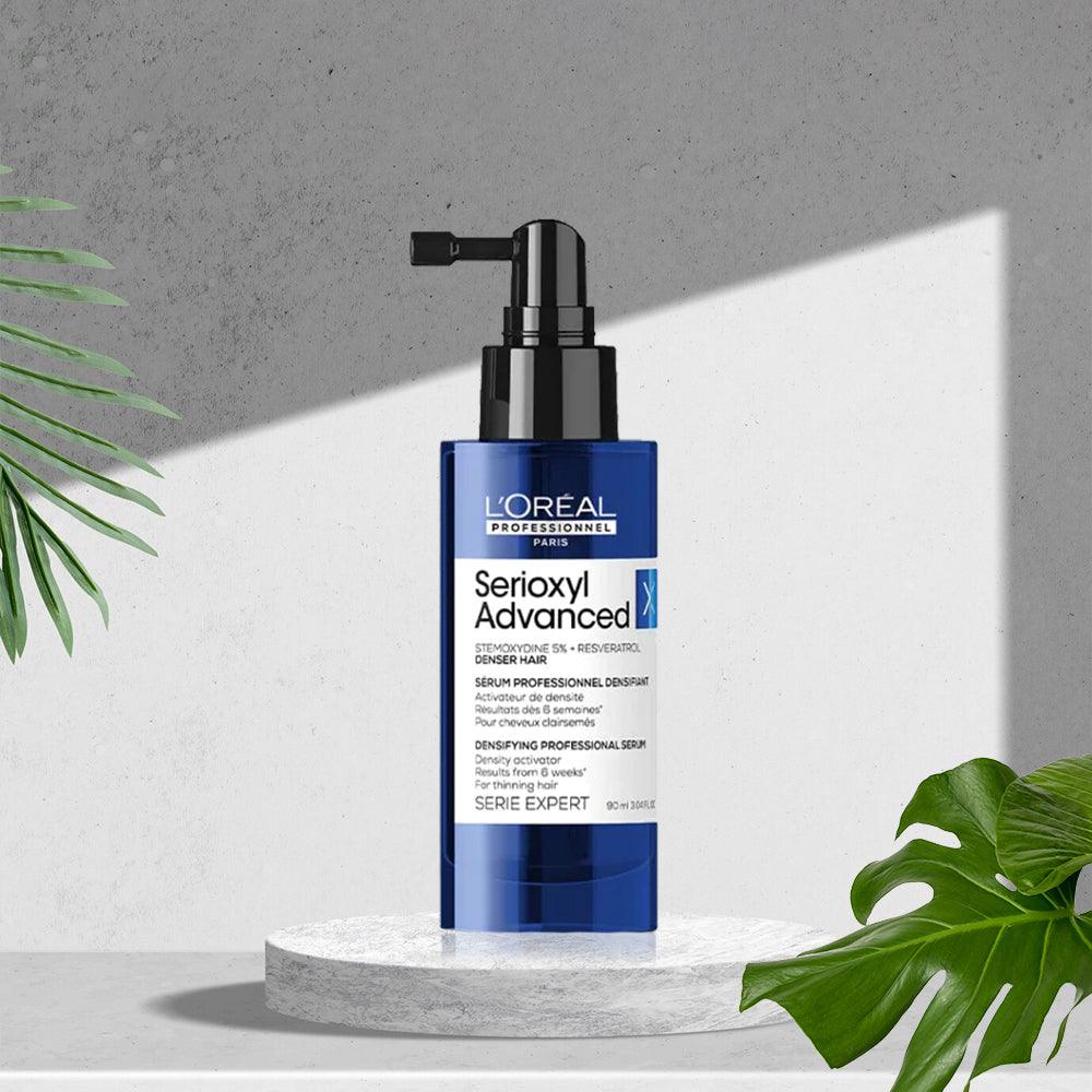 L'Oreal Professional Paris Serioxyl Advanced Denser Hair Serum | For Better Hair Density in 6 weeks* (90ml)