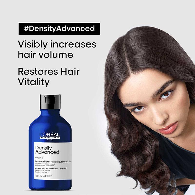 L'Oreal Professionnel Density Activator Regime With Density Advanced Shampoo (300ml) & Serioxyl Advanced (90ml)