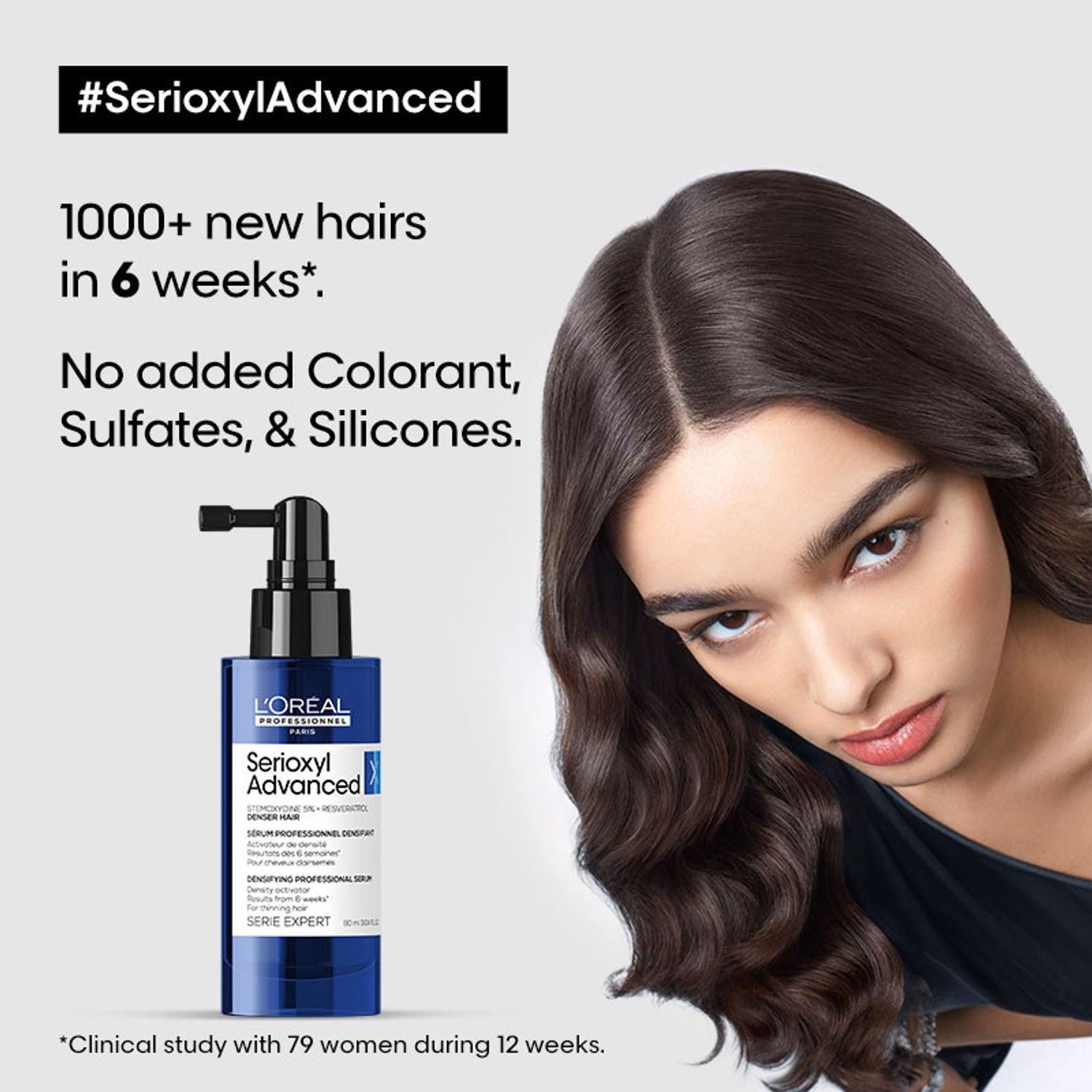 L'Oreal Professionnel Density Activator Regime With Density Advanced Shampoo (300ml) & Serioxyl Advanced (90ml)