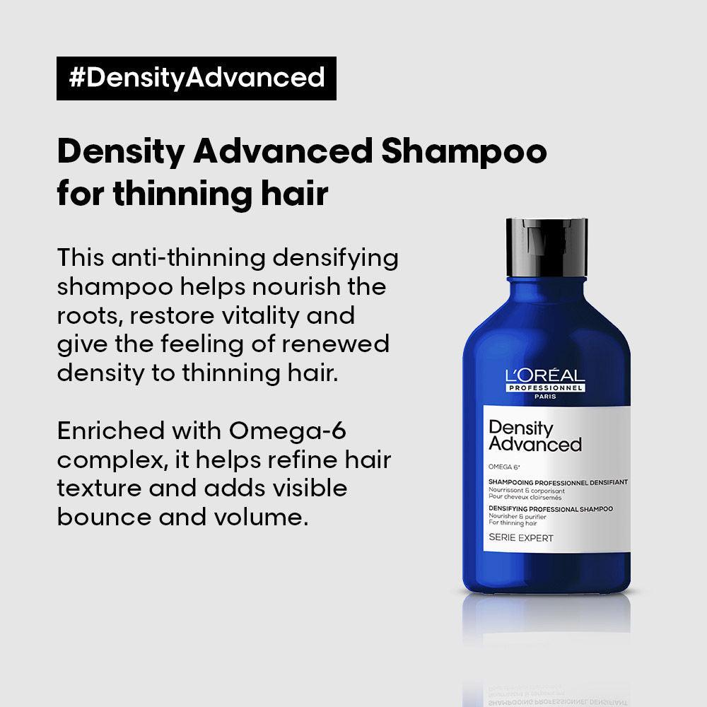 L'Oreal Professionnel Density Activator Regime With Density Advanced Shampoo (300ml) & Serioxyl Advanced (90ml)