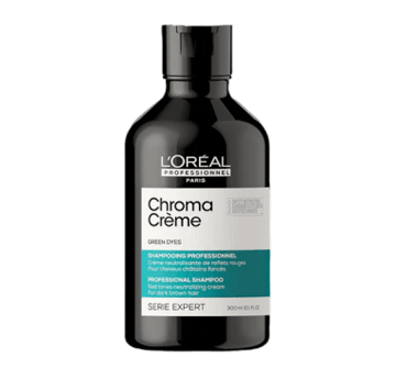 L'Oreal Serie Expert Chroma Creme Green Shampoo 300ml