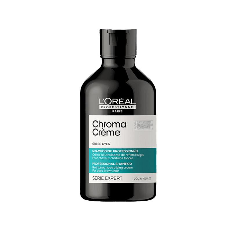 L'Oreal Serie Expert Chroma Creme Green Shampoo 300ml