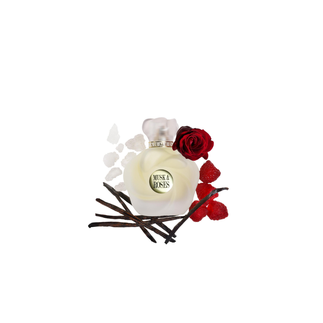 Ahmed Al Maghribi Musk & Roses Eau de Parfum for Unisex