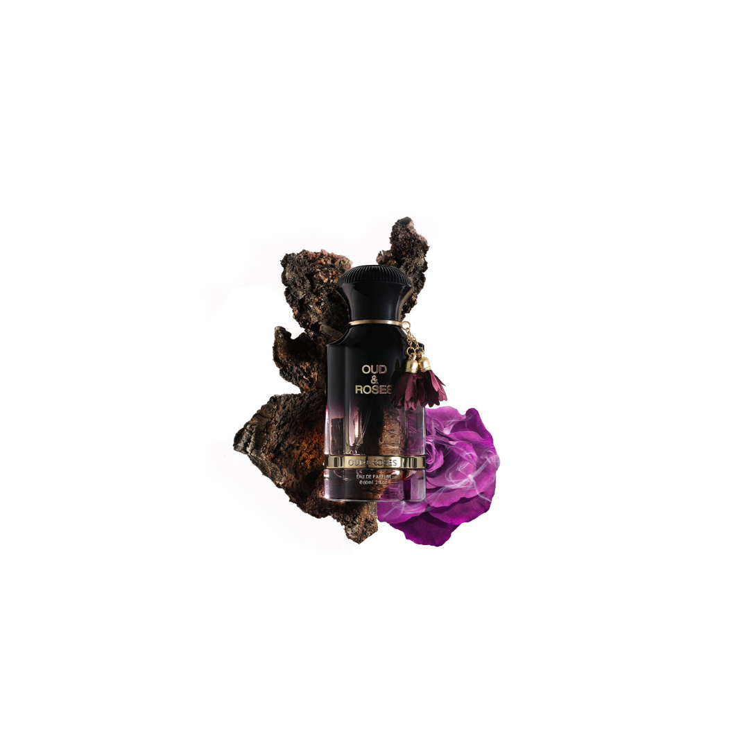 Ahmed Al Maghribi Oud & Roses Eau de Parfum for Men