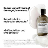 L'Oreal Absolut Repair Molecular Shampoo 300ml