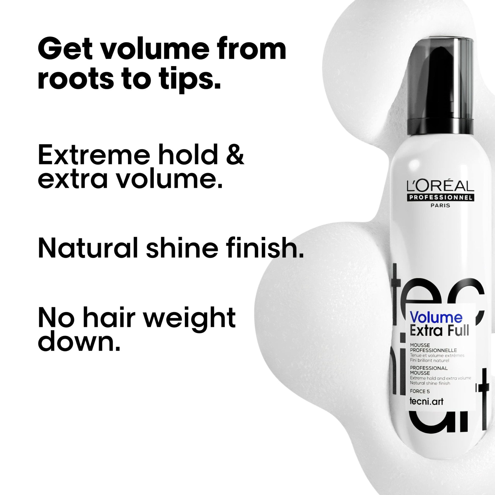 L'Oreal Tecni Art Full Volume Extra Mousse 250ml